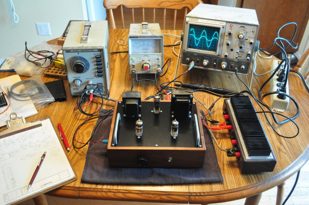 6CY7 Amp Testing